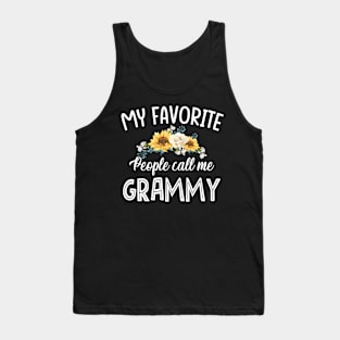 my favorite people call me grammy Tank Top